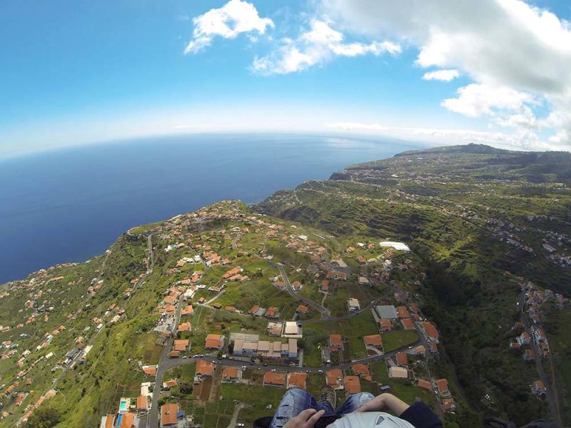 Parapente à Madère
