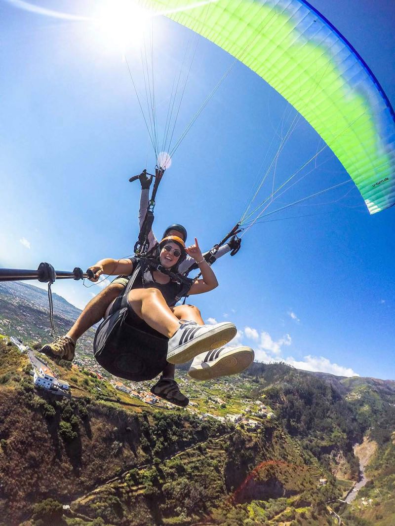 Parapente à Madère